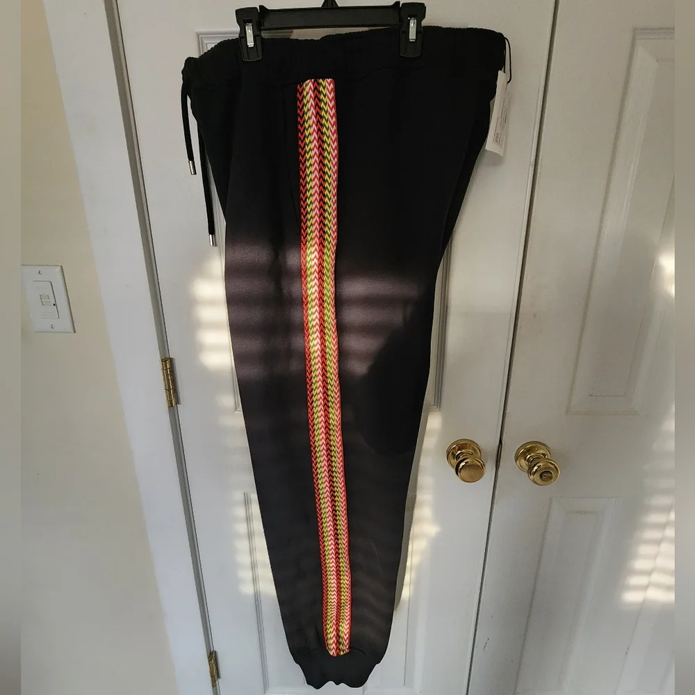 Lanvin Side Curb Cotton Trackpants